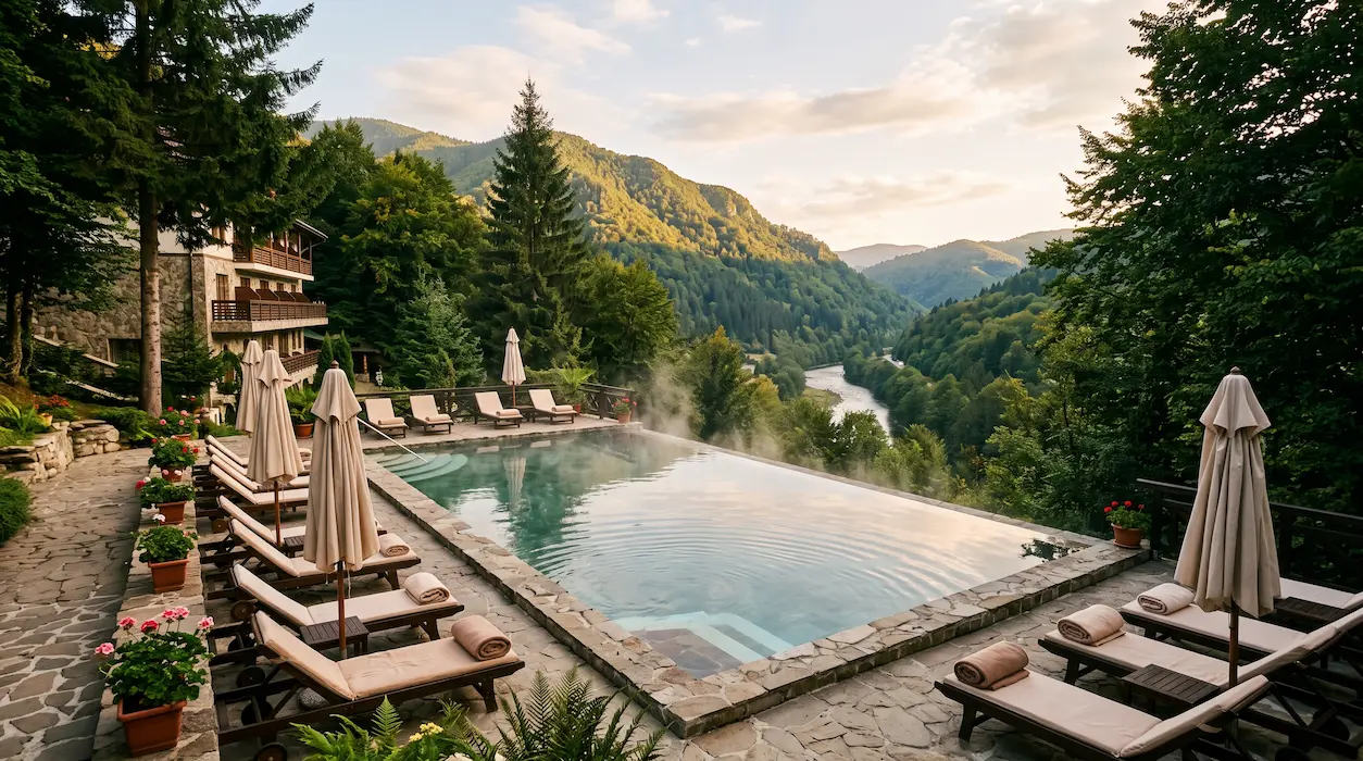 Cazare Călimănești Căciulata cu piscină: 10 hoteluri și pensiuni comparate